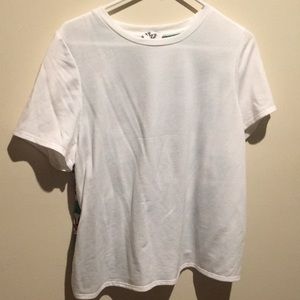 W by Who What Wear floral T-shirt